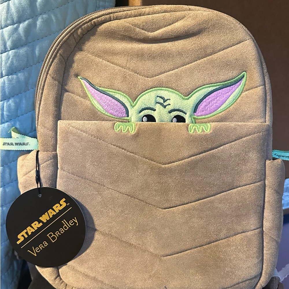 Vera Bradley baby yoda Star Wars mini backpack